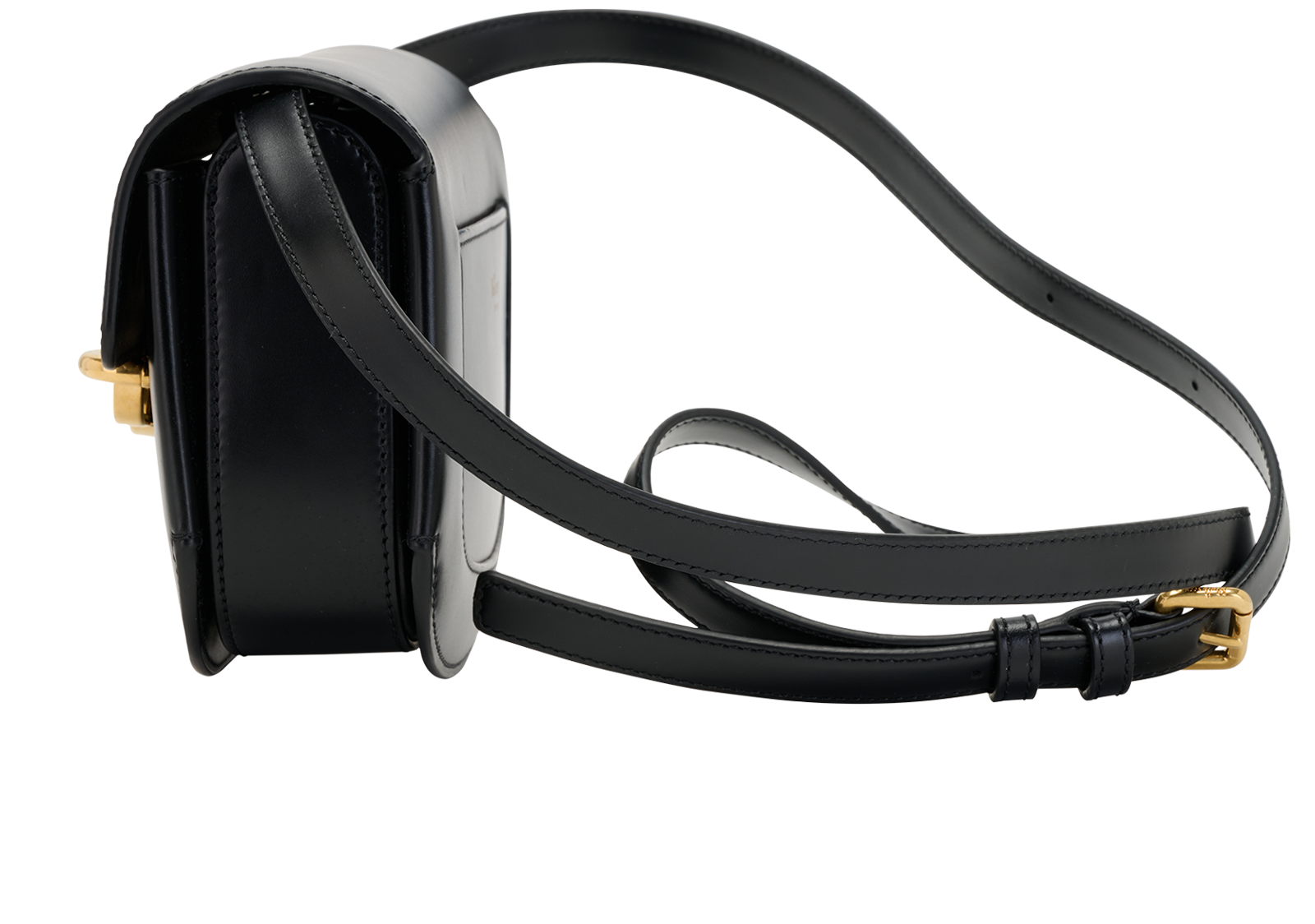 Small Pimlico Satchel, &pound;550, Handbags, Black, Leather, Bottom view